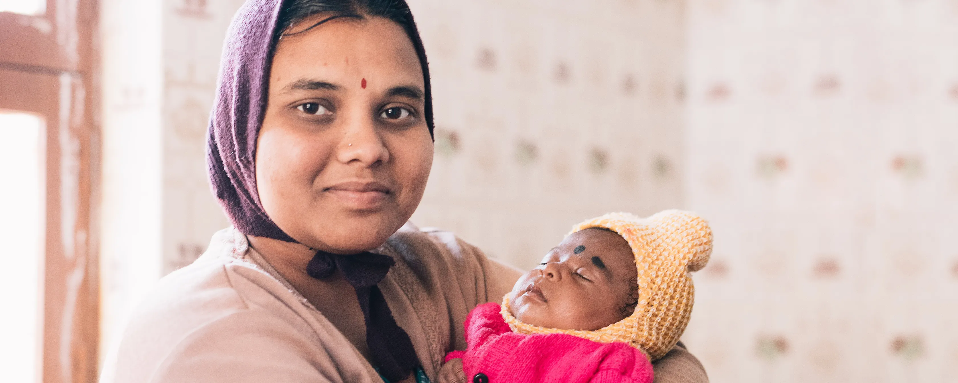 Chaitanya and daughter in India