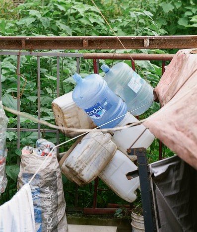 water jugs in Mexico